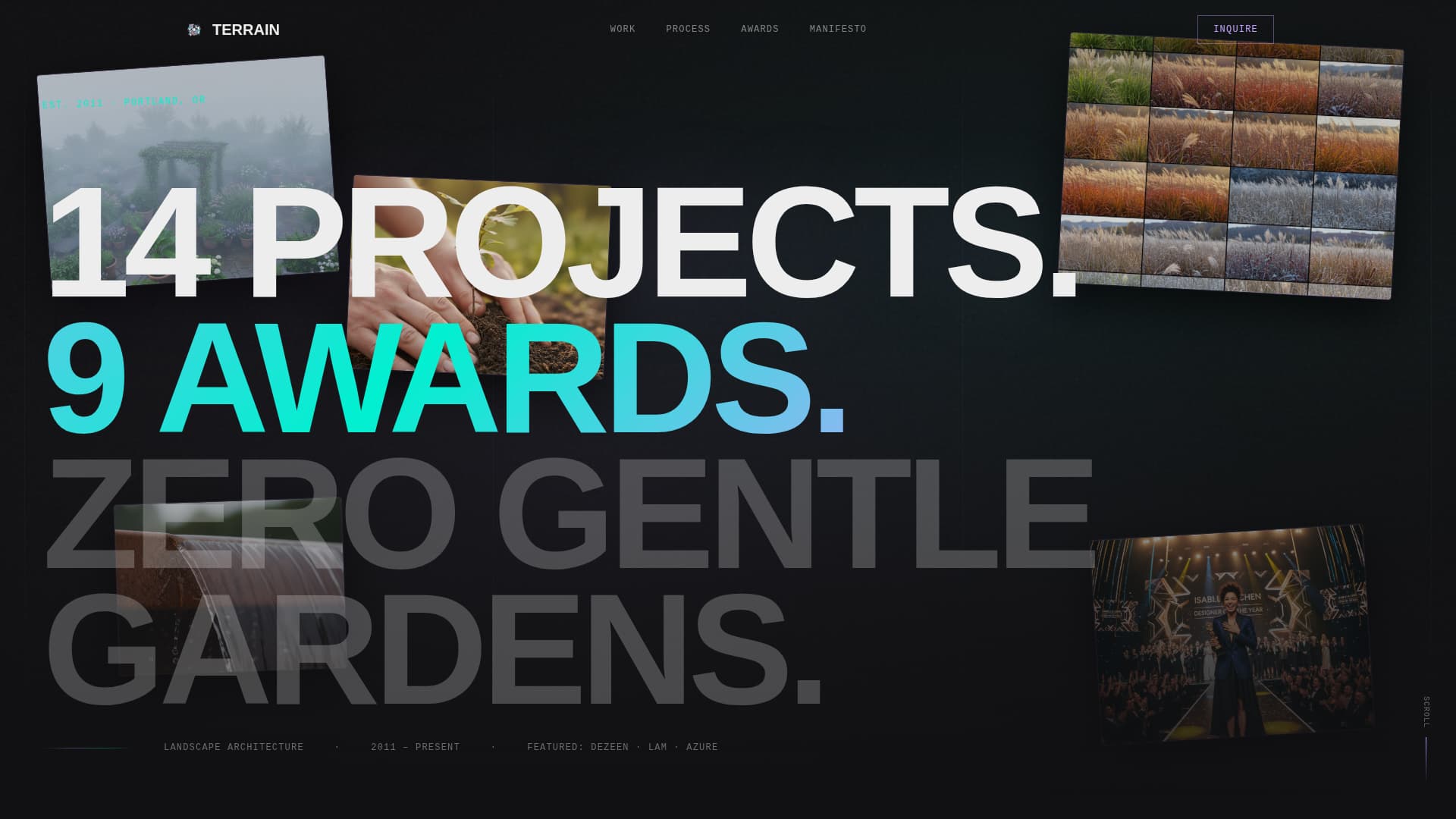 Landscape - Premium Designer Landing Page Template