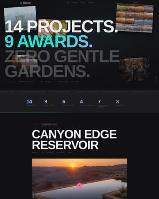 Landscape - Premium Designer Landing Page Template