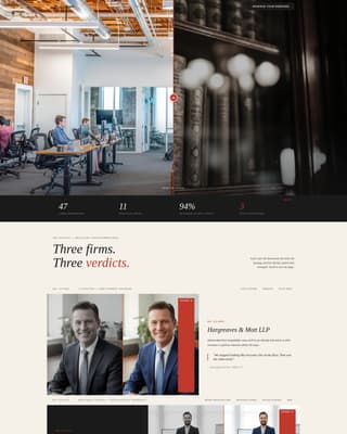 Counsel - Authoritative Legalbranding Landing Page Template