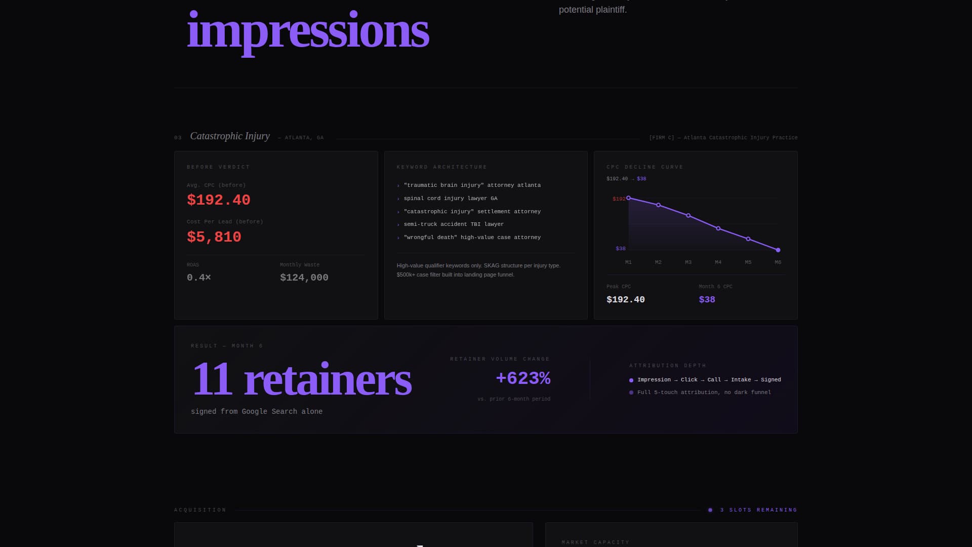 Verdict - Highconverting Legal PPC Landing Page Template
