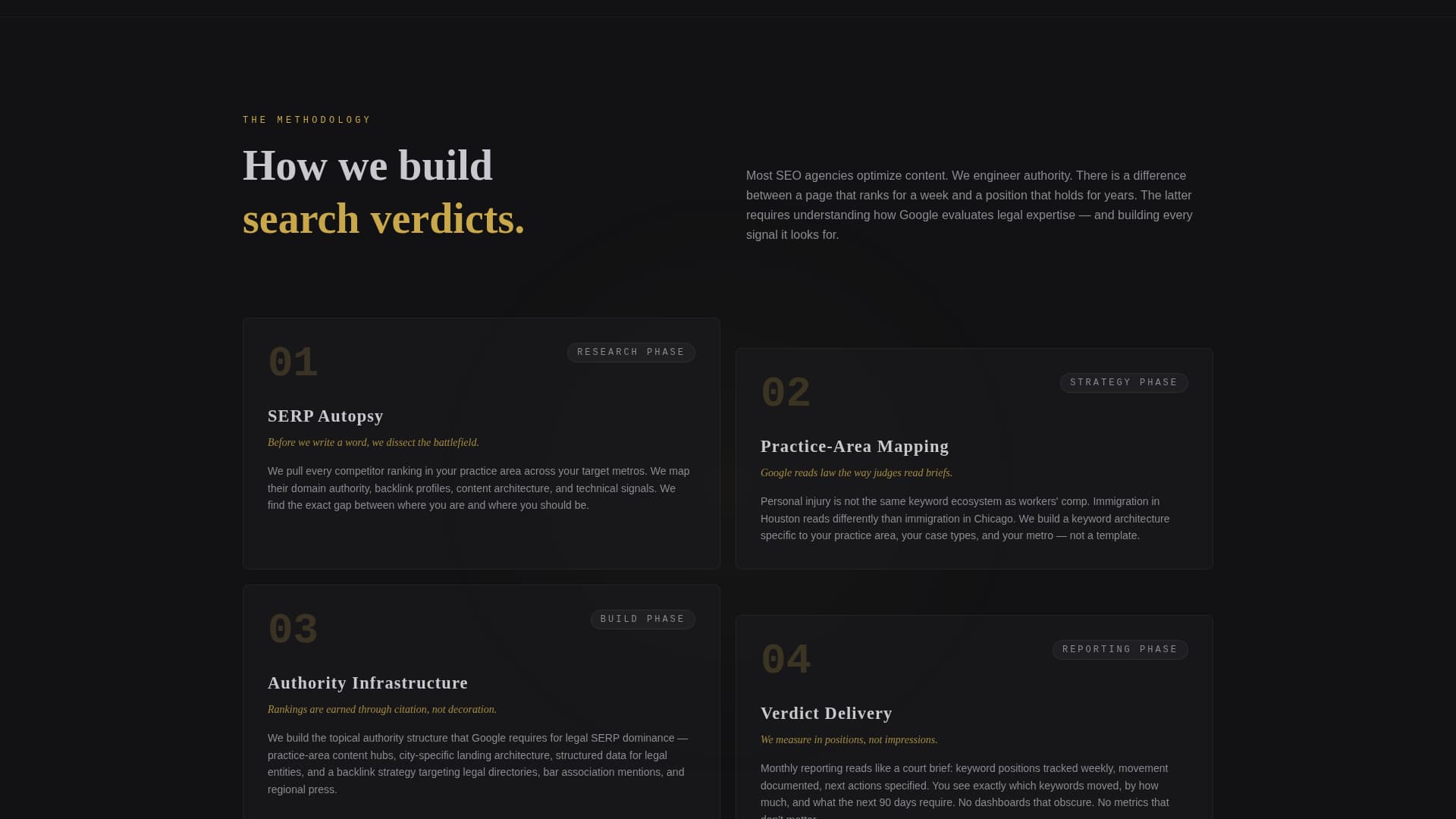 Legal Marketing & Agency Specialist Pre-Launch Website Template