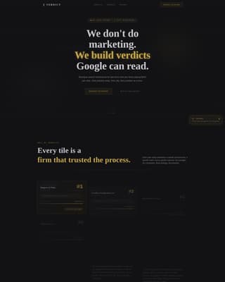 Legal Marketing & Agency Specialist Pre-Launch Website Template