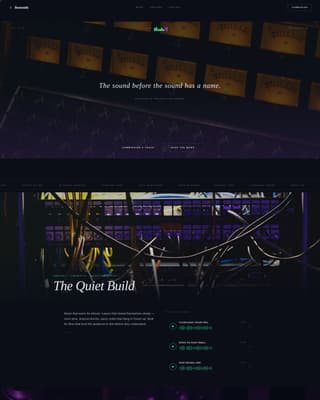 Beatsmith - Cinematic Musicproducer Landing Page Template