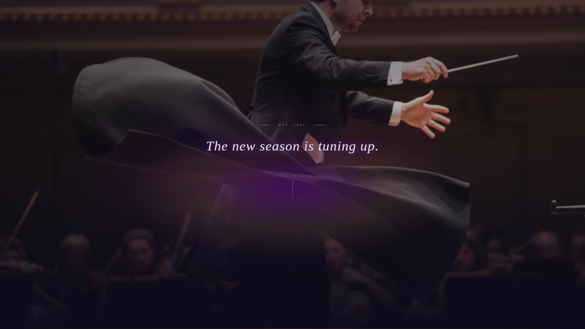 Overture - Electrifying Opera Landing Page Template