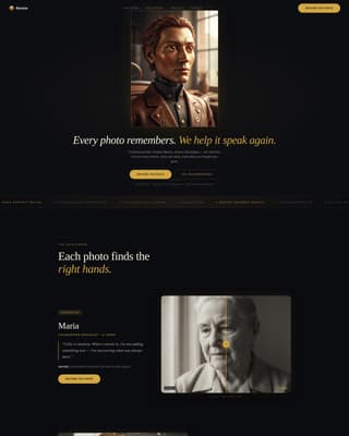 Revive - Luminous Restoration Landing Page Template