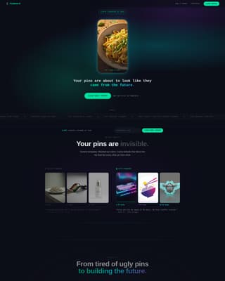 Pinboard - Scrollstopping Pinterest Landing Page Template