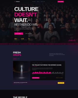 Airwave - Electrifying Podcast Landing Page Template
