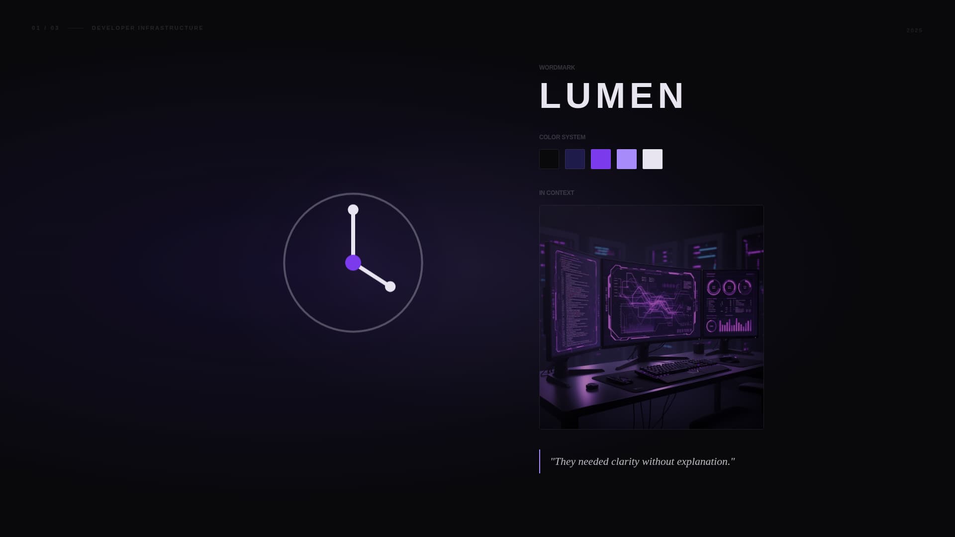 Glyph - Immersive Logodesign Landing Page Template