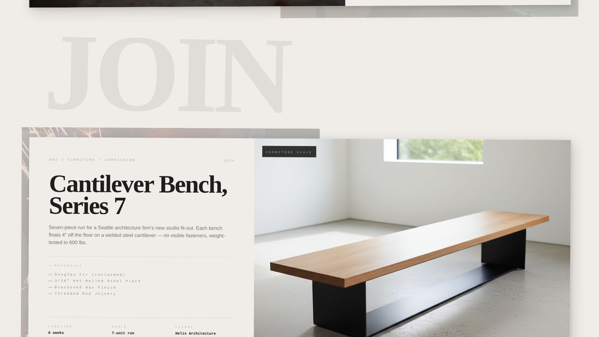 Forge - Bold Maker Landing Page Template