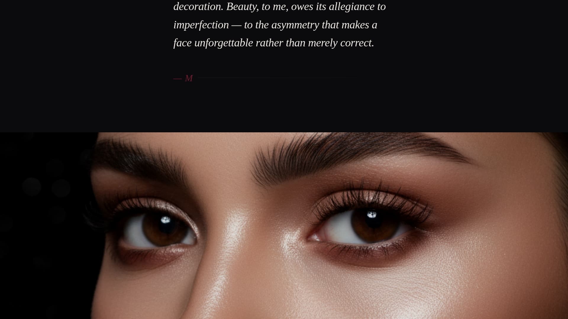 Muse - Striking Makeupartist Landing Page Template