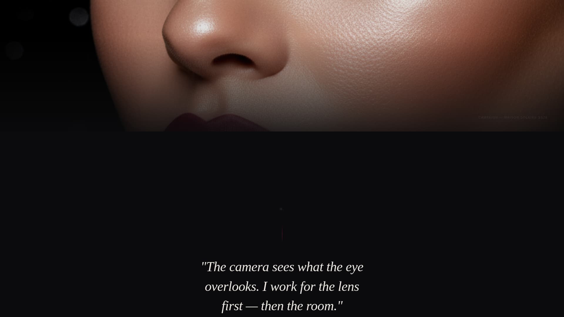 Muse - Striking Makeupartist Landing Page Template