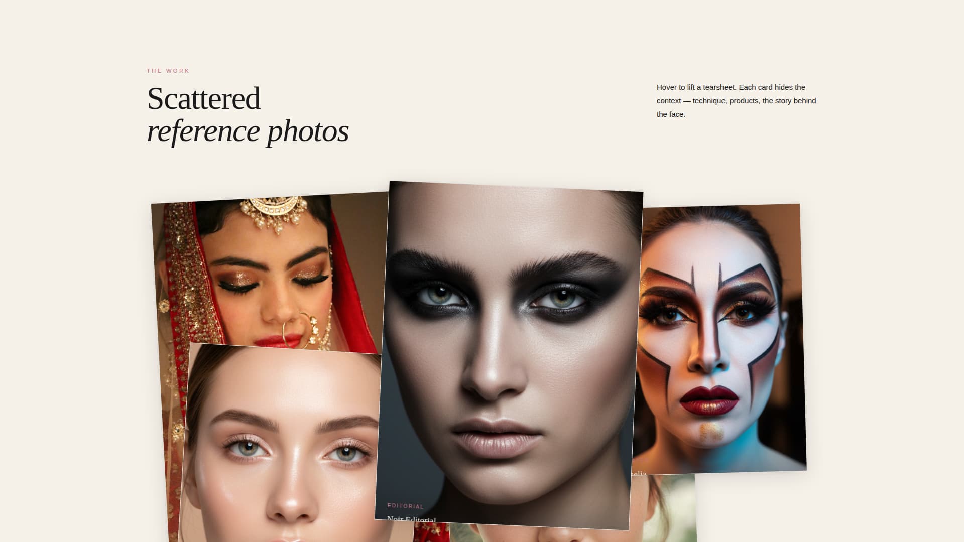 Palette - Stunning Makeupartist Landing Page Template