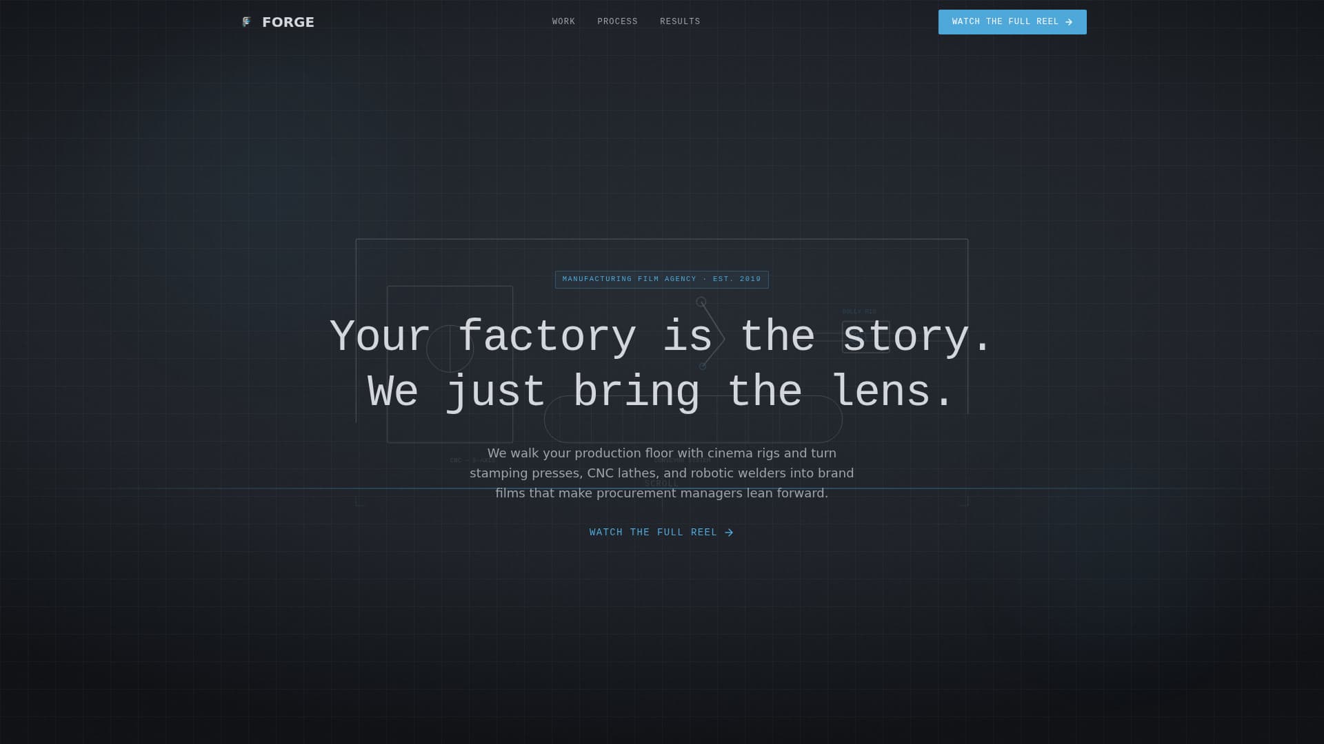 Manufacturing Marketing & Agency Professional Website Template