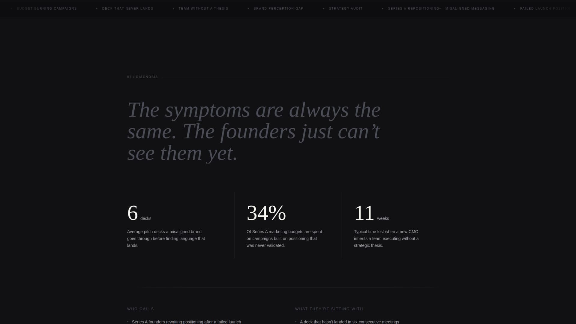 Aperture - Layered Consultant Landing Page Template