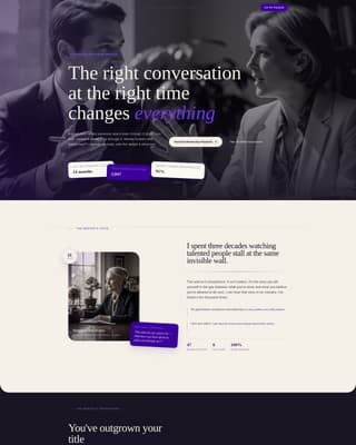 Mentor - Powerful Mentorship Landing Page Template