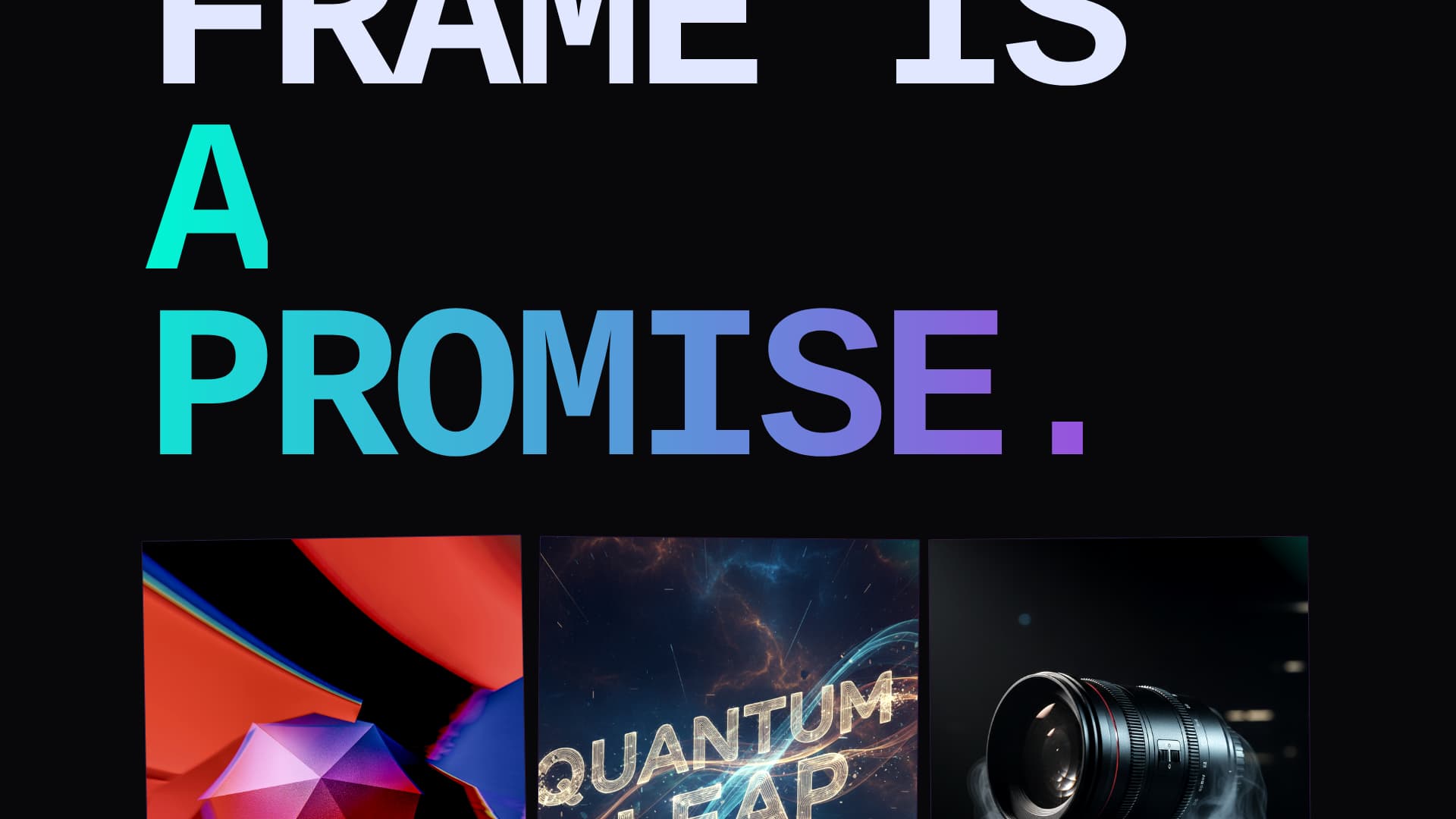 Motion Designer Portfolio Portfolio Website Template