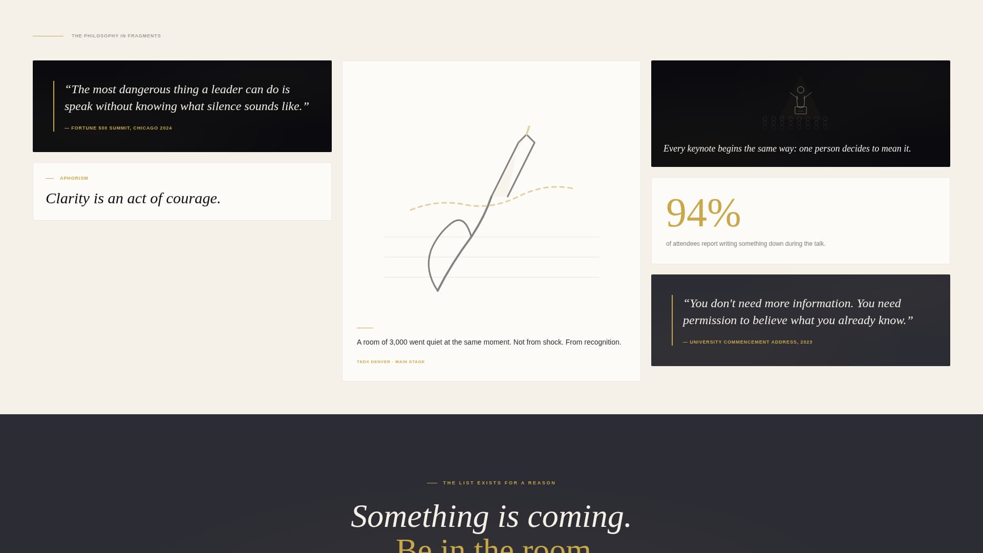 Keynote - Powerful Speaker Landing Page Template