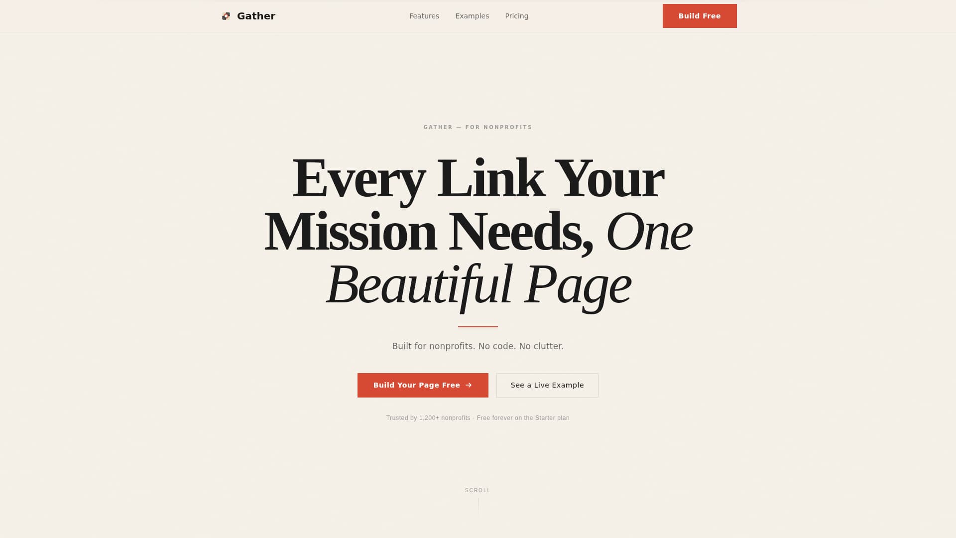 Linktree & Link-in-Bio Professional Website Template