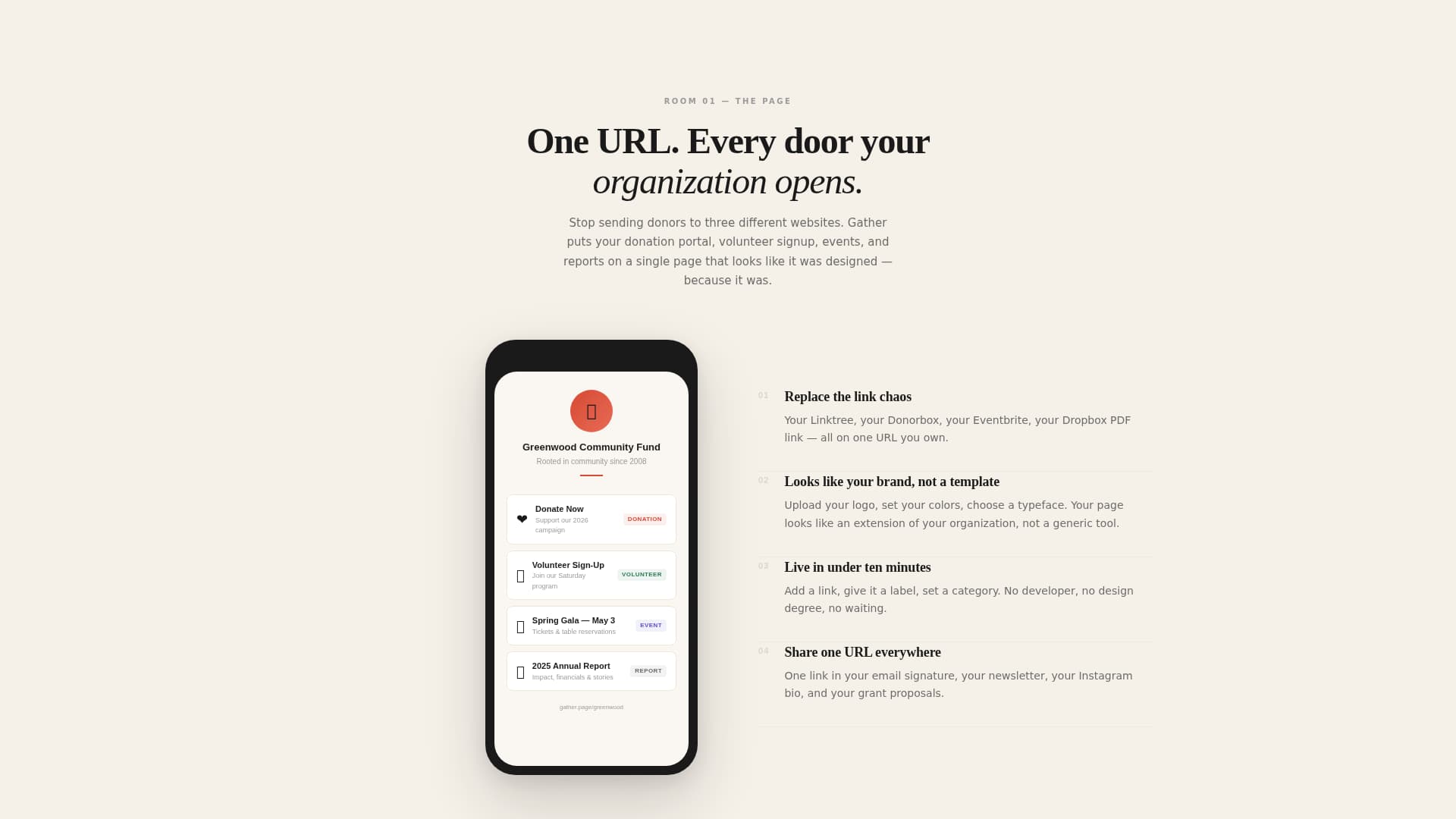 Linktree & Link-in-Bio Professional Website Template