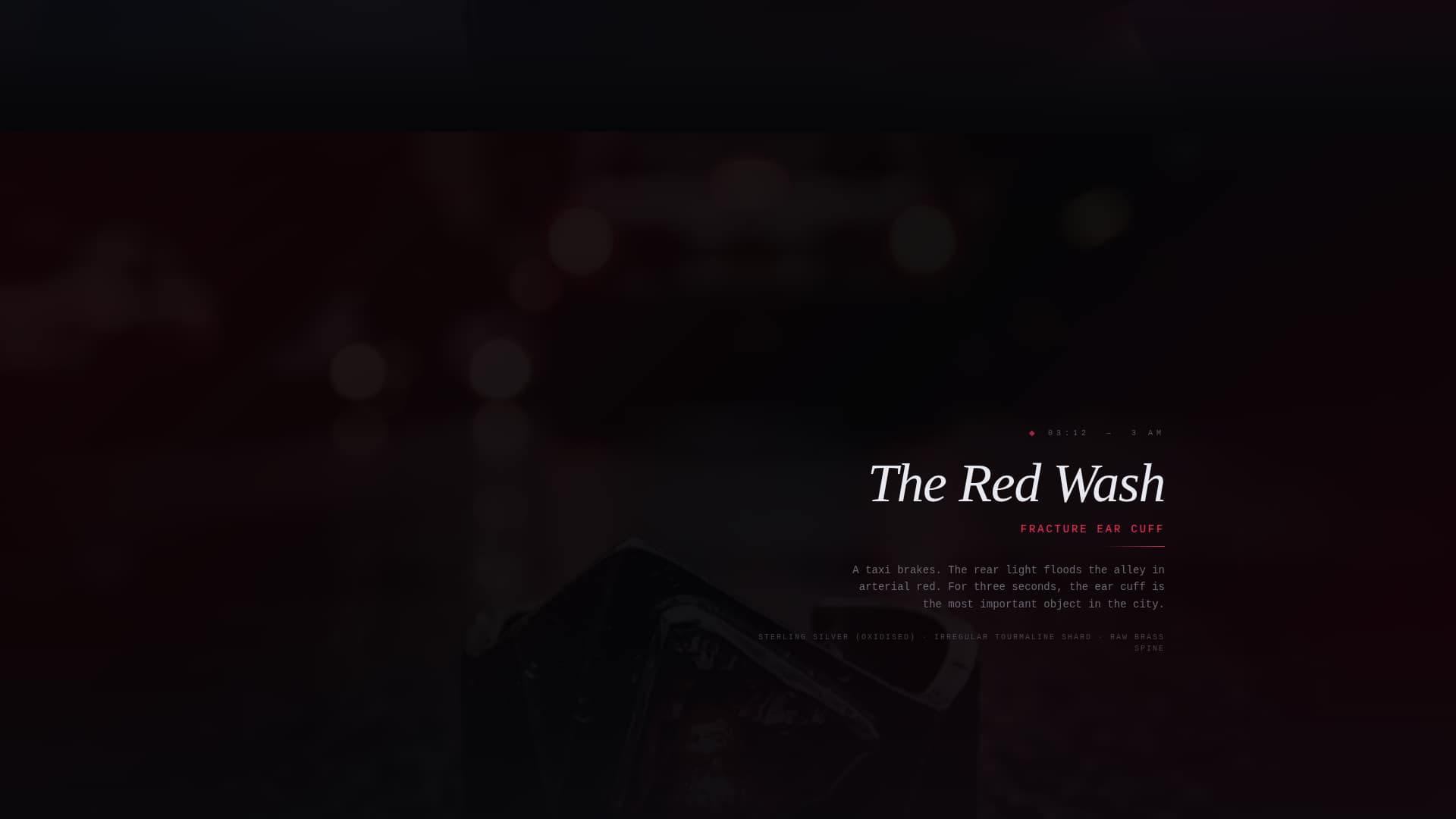 Adorn - Immersive Accessories Landing Page Template