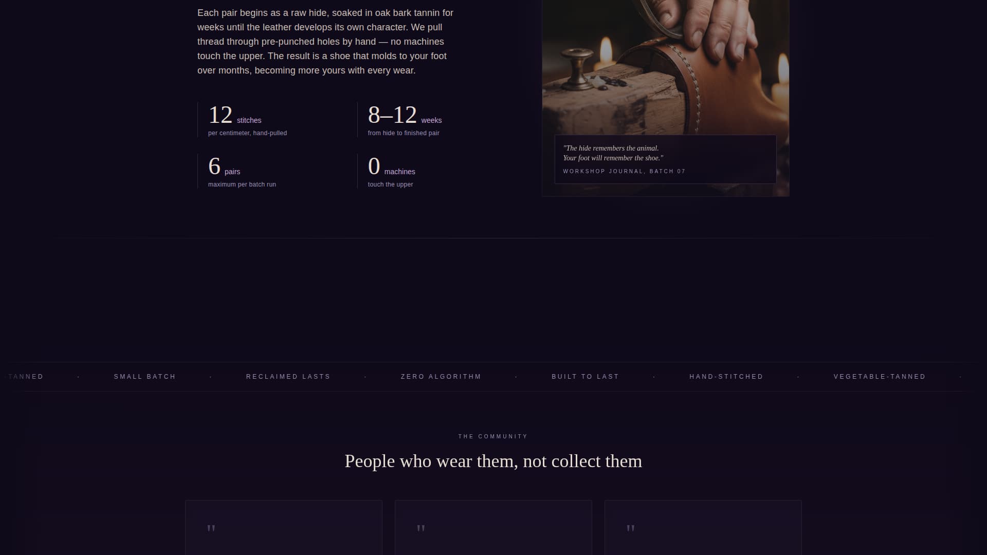 Sole - Immersive Bohemian Landing Page Template