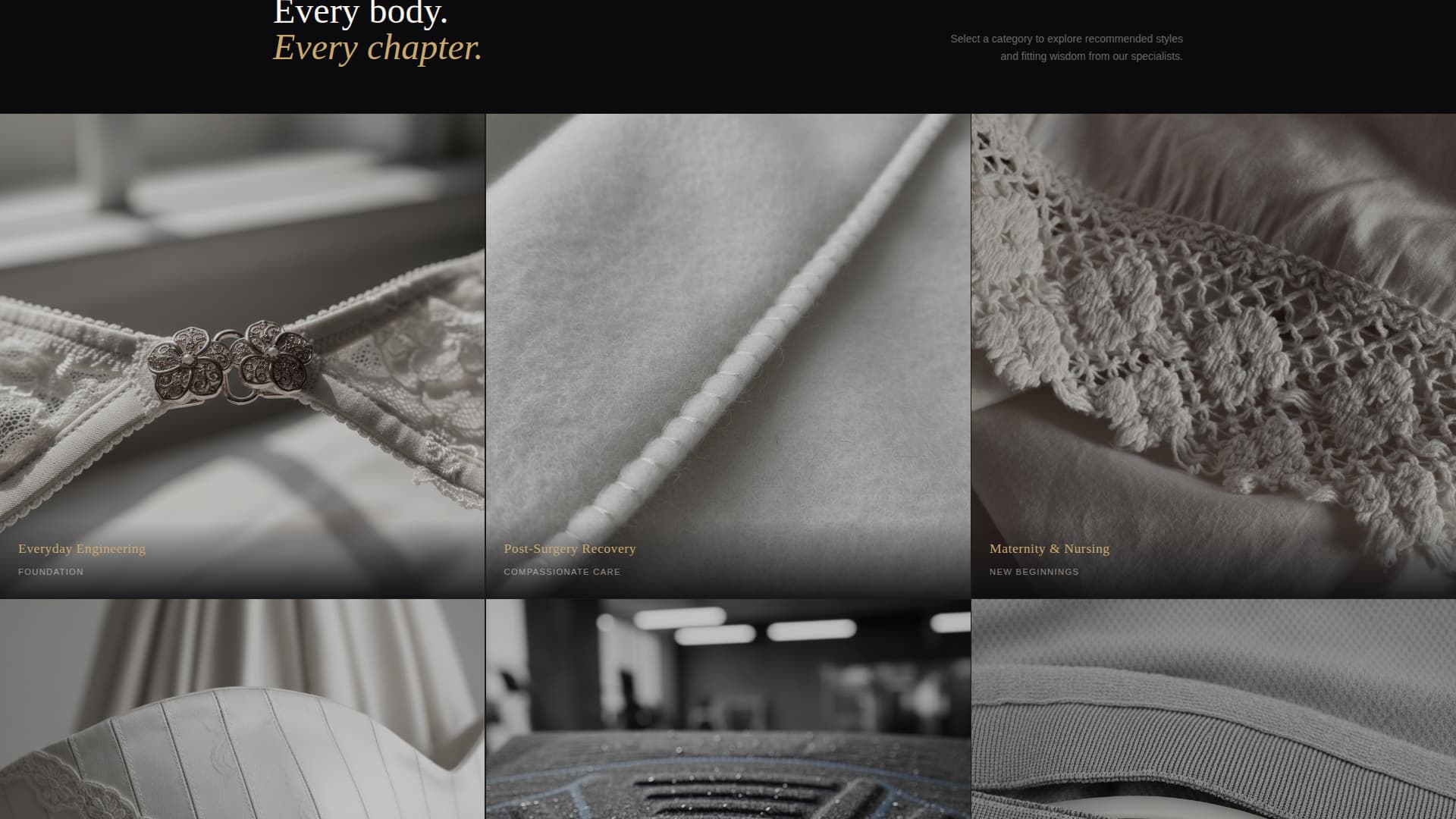 Silhouette - Luxe Fitting Landing Page Template