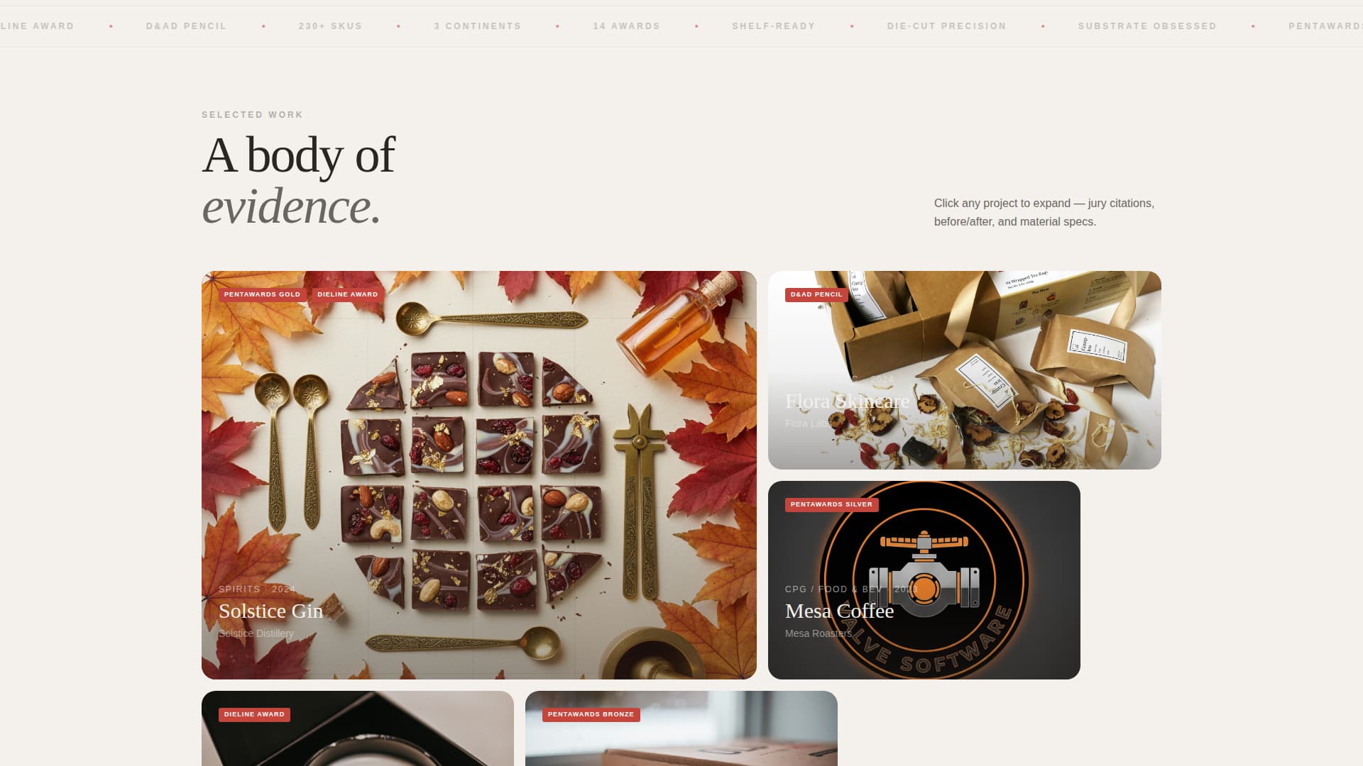 3D & Product Design Portfolio Pricing Website Template