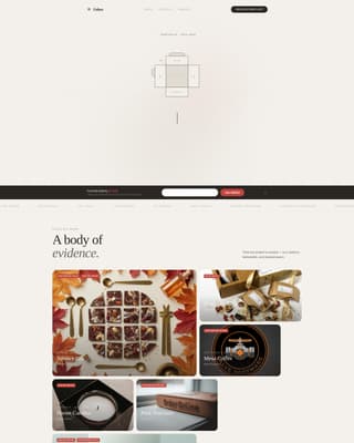 3D & Product Design Portfolio Pricing Website Template