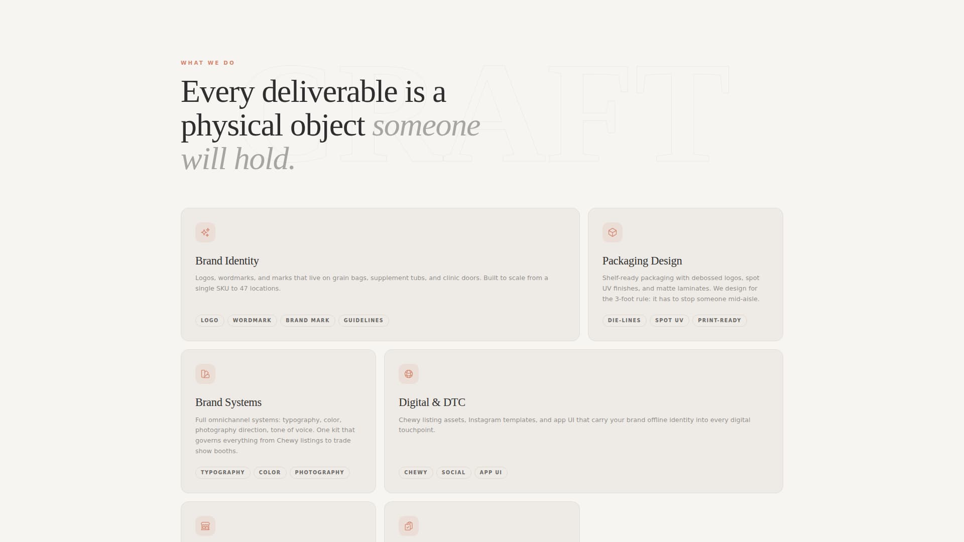Pet Care Marketing & Agency Portfolio Website Template