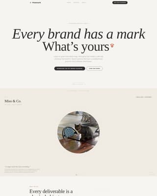 Pet Care Marketing & Agency Portfolio Website Template