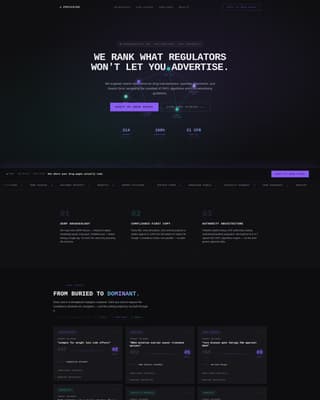 Pharmaceutical Marketing & Agency Portfolio Website Template