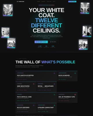 Pharmacist Profile Specialist Careers Website Template