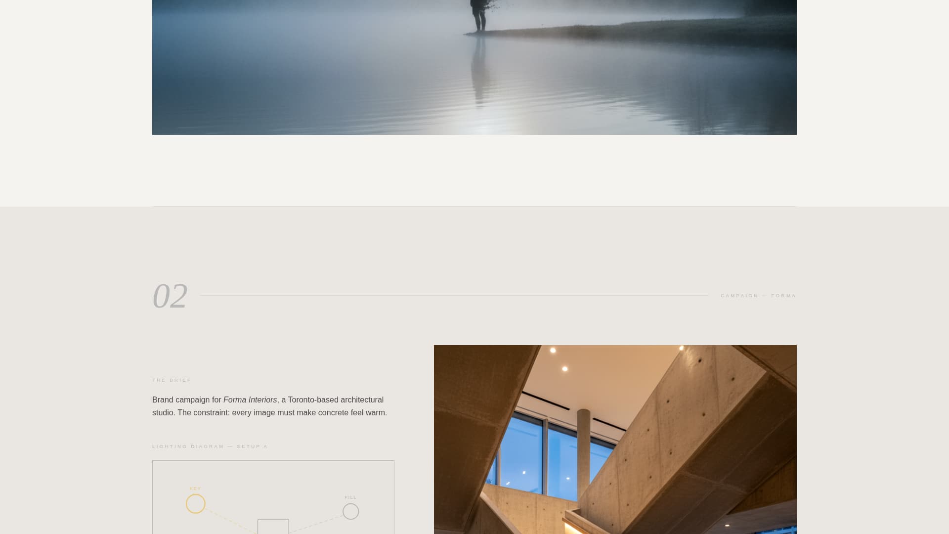 Photographer Portfolio Booking Website Template