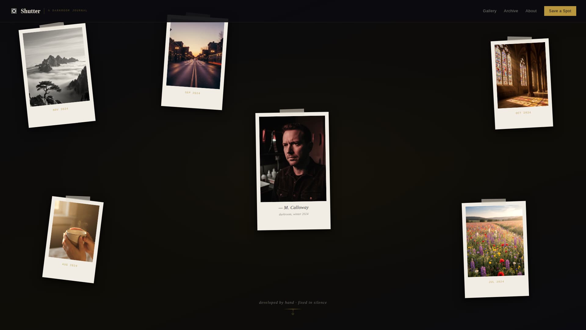 Side Project & Hobby Showcase Pre-Launch Website Template