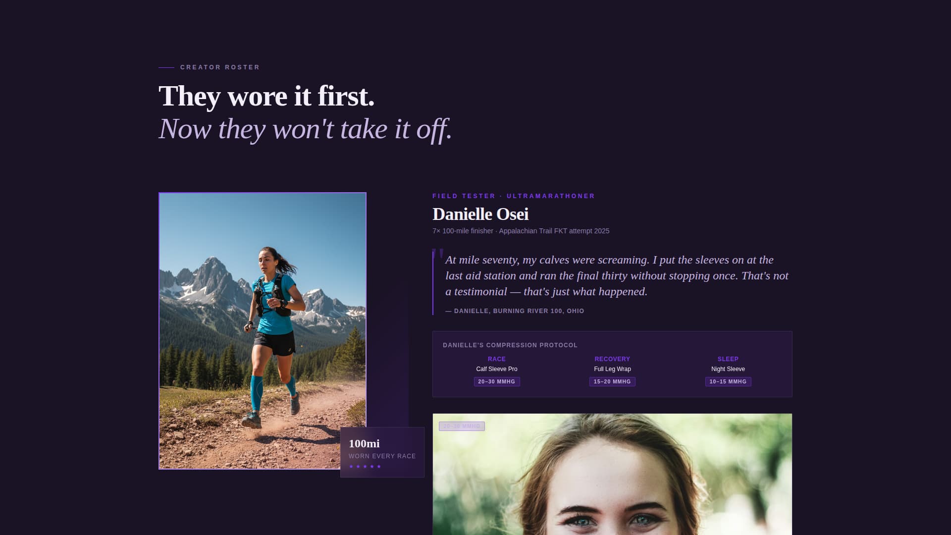 Recoverygrid - Athletedriven Activewear Landing Page Template