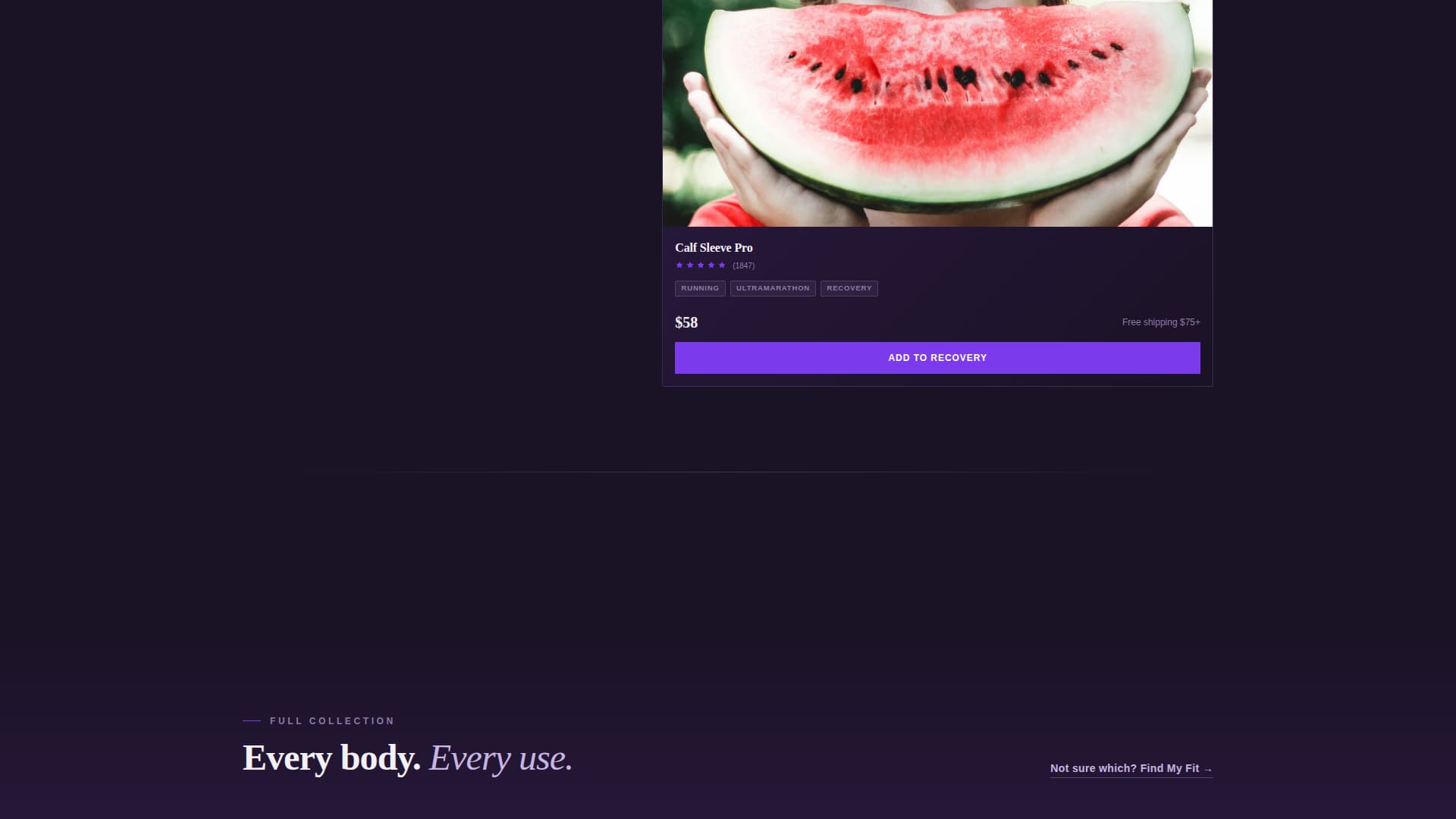 Recoverygrid - Athletedriven Activewear Landing Page Template
