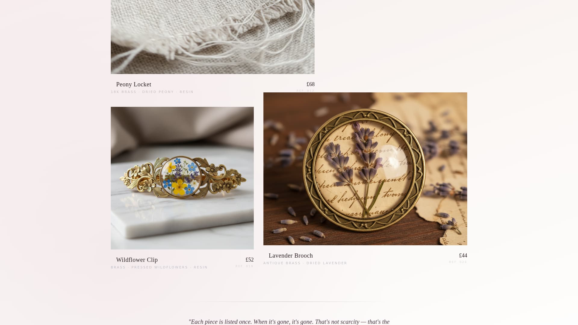 Wildflower — Charming Cottage Core Landing Page Template