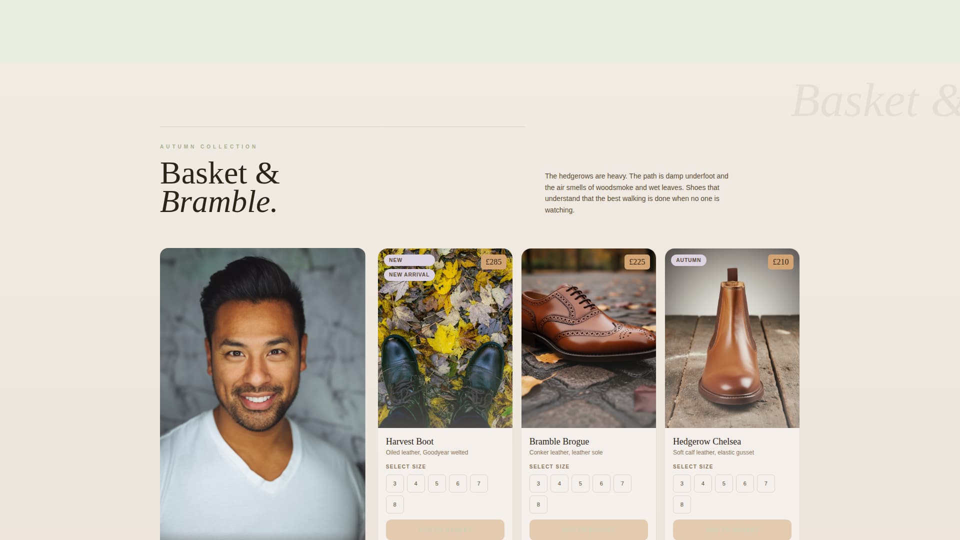 Bramble - Enchanting Cottagecore Landing Page Template