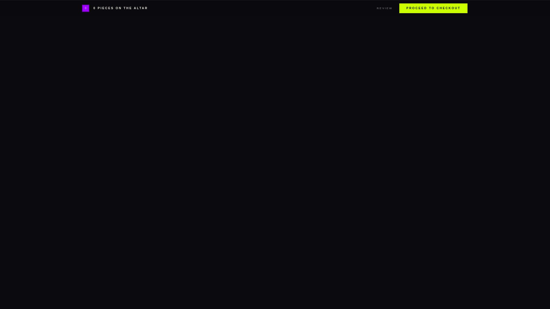 Signet - Brutalist Jewelry Landing Page Template