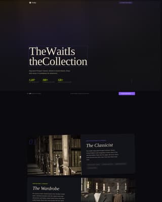 Folio - Exclusive Academia Landing Page Template