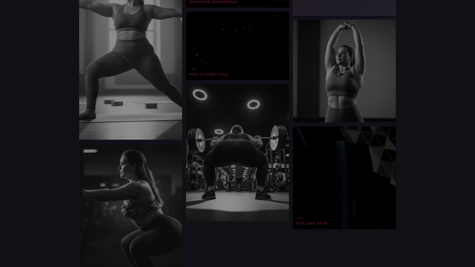 Sculpt - Empowering Activewear Landing Page Template
