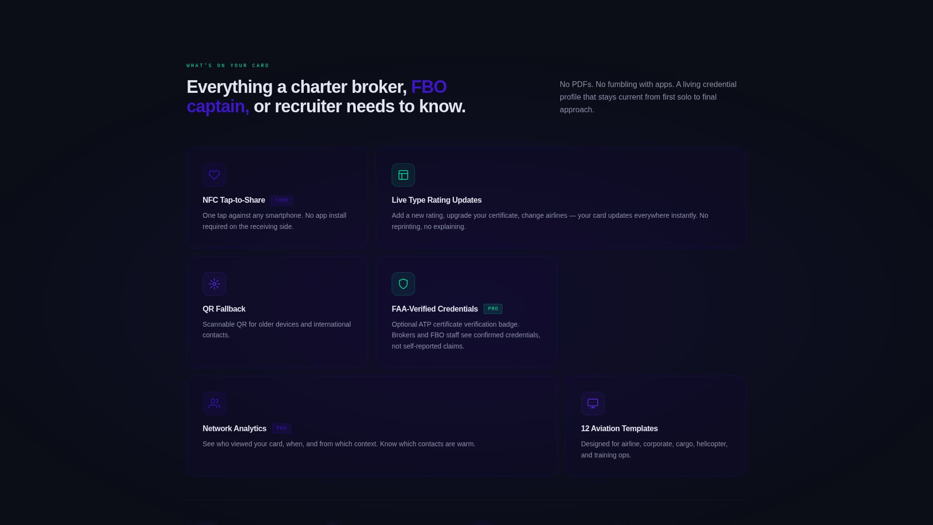 Pilot Profile Complete Pre-Launch Website Template