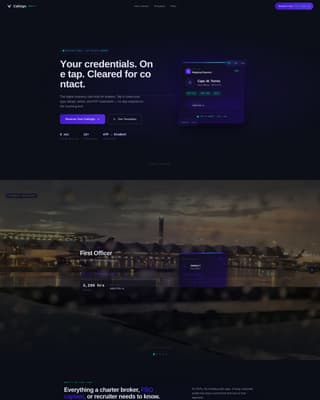 Pilot Profile Complete Pre-Launch Website Template