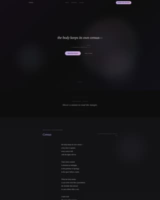 Author & Writer Professional Website Template
