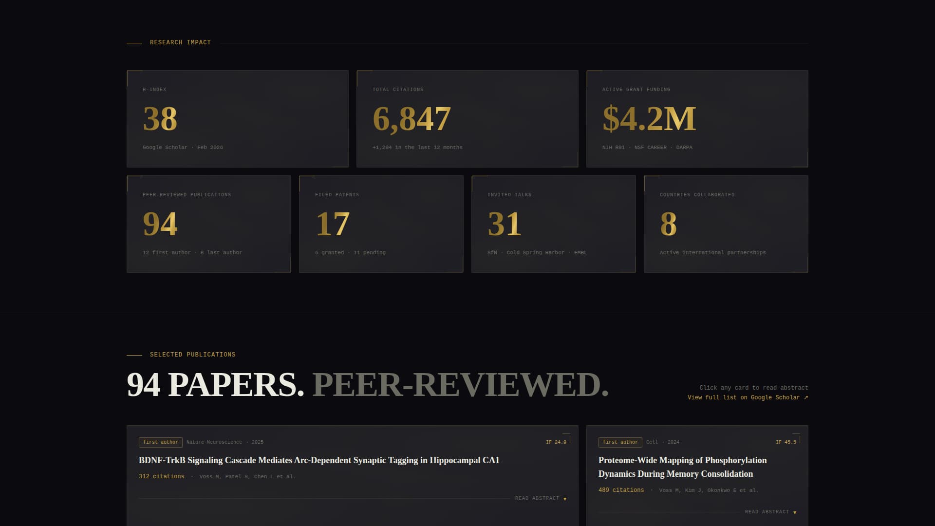 Thesis - Commanding Postdoc Landing Page Template