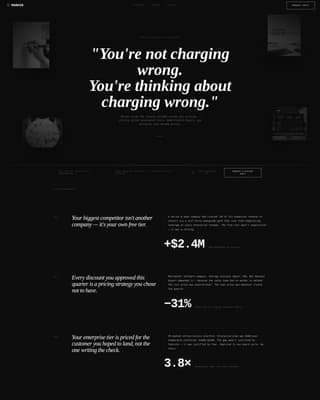 Research & Strategy Agency Pricing Website Template