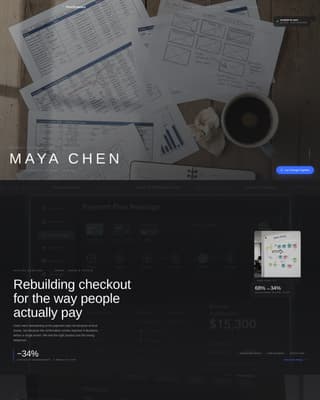 Product Designer Portfolio Advanced Careers Website Template