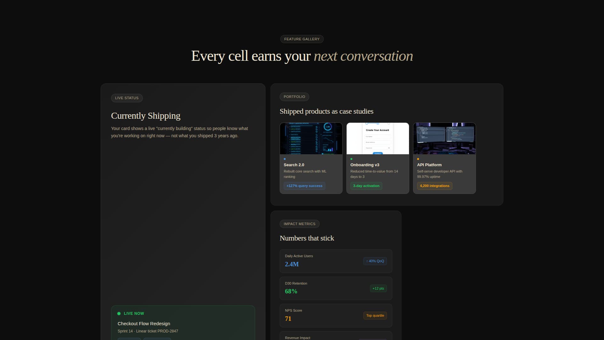 Product Manager Profile Specialist Pre-Launch Website Template