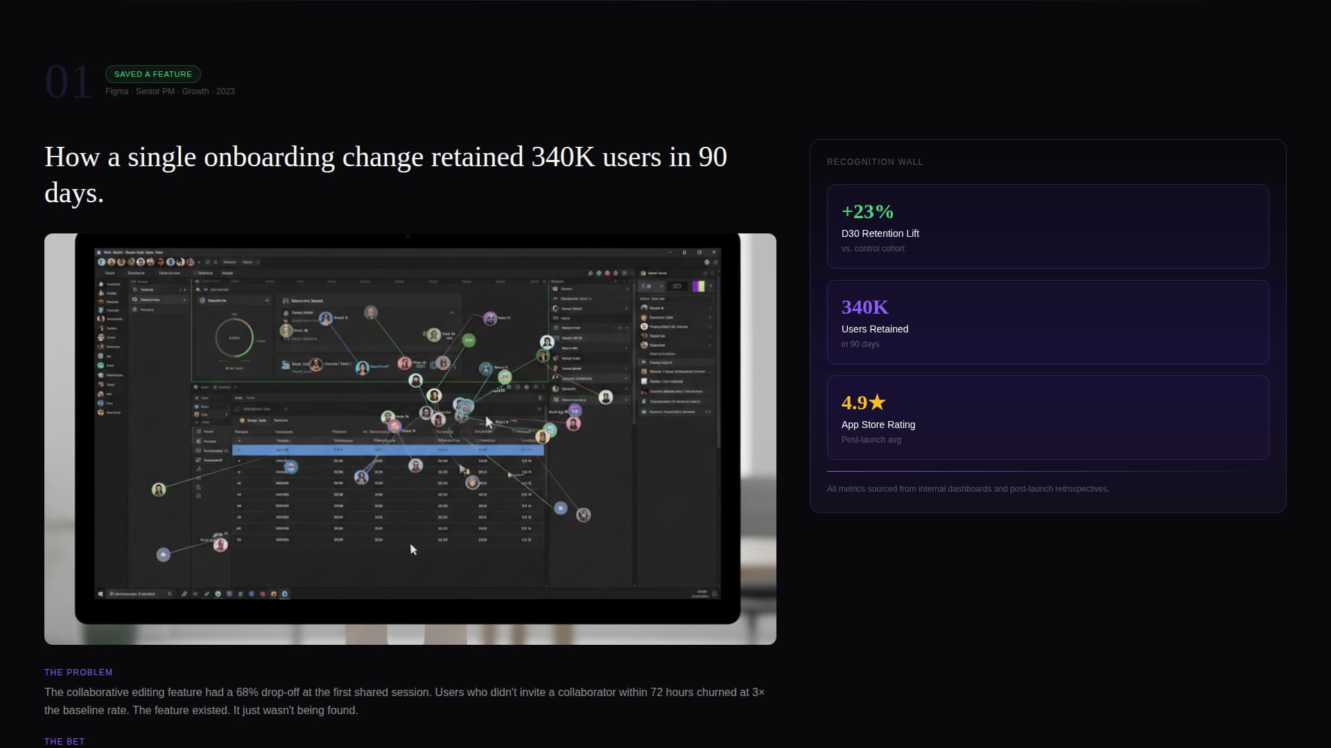 Product Manager Profile Pre-Launch Website Template