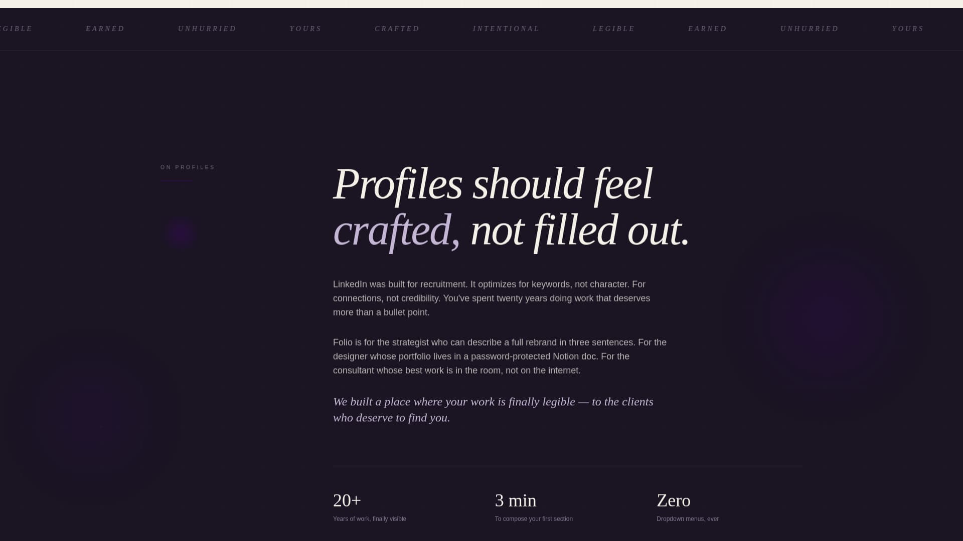 Personal CRM & Network Pre-Launch Website Template